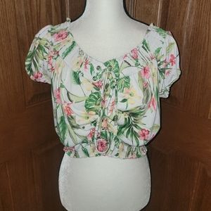 Floral Crop Top
